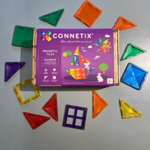 Connettix tessere magnetiche per costuire 60pezzi