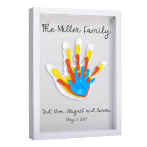 Ideagioconda - Cornice con impronte famiglia