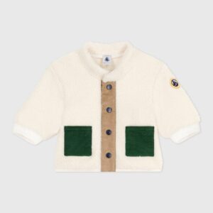 Petit Bateau - Cappotto in sherpa 6m