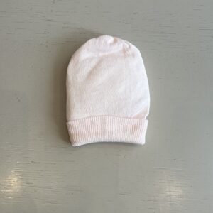 Cappellino cotone rosa tg. Unica
