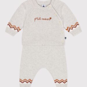 Petit Bateau - Completo 2 pezzi 3m