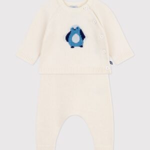Petit Bateau - Completino 2 pezzi 1m