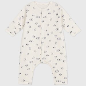 Petit Bateau - Tutina imbottita in cotone 3m