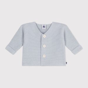 Petit Bateau - Cardigan in maglia di cotone 3m