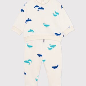 Petit Bateau - Ensamble 3m con balene