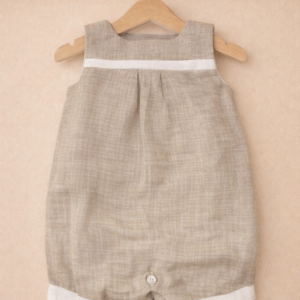 Piccoli Principi - IVAN Pagliaccetto Lino beige