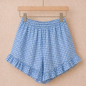 Piccoli Principi - BLANCA  short cotone vichy