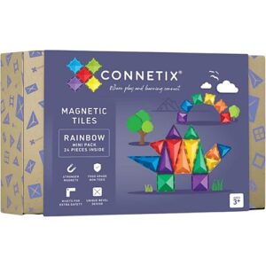Connetix- Tessere Magnetiche 24 Pezzi