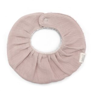 Babyshower - bavaglino fancy - nude powder