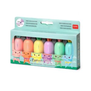 Legami-Set di 6 mini evidenziatori