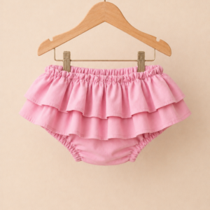 Piccoli Principi - BETTA coulottes rouches cotone rosa