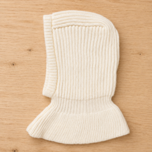 Piccoli Principi- Balaclava lana panna