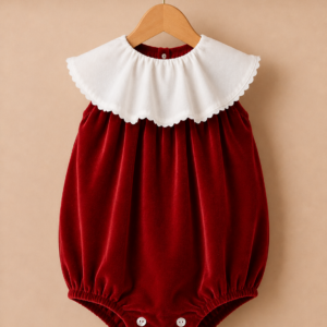 Piccoli Principi-FIORENZA velluto rosso