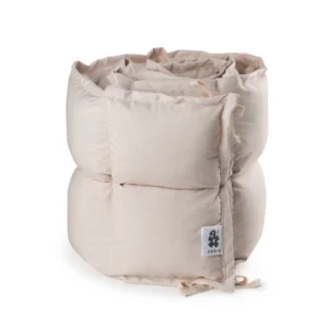 Sebra Baby Bumper - Birchbark rose