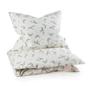 Sebra - Percale Baby Bed linen - Powder blossom