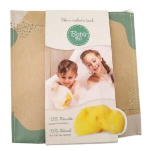 Babù bio - Spugna per bagnetto 100% naturale