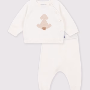 Petit Bateau - ensamble 2pz cachemire
