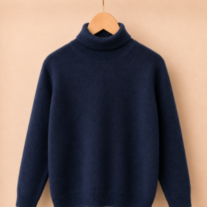 Piccoli Principi-DOLCEVITA in lana blu