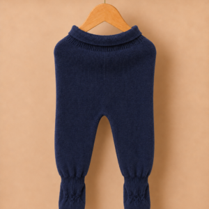 Piccoli Principi-Ghette in lana blu