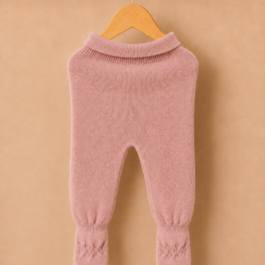 Piccoli Principi-Ghette in lana rosa