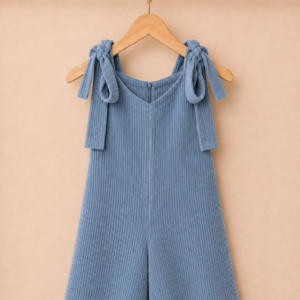 Piccoli Principi- LAURA salopette velluto a coste azzurro