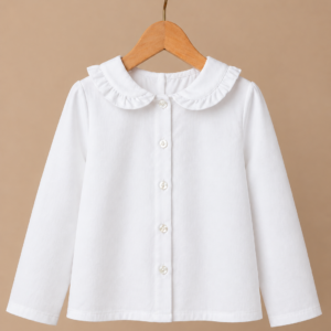 Piccoli Principi-VEVA camicia cotone bianca