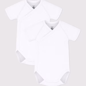 Petit Bateau-Body kimono MC bianchi